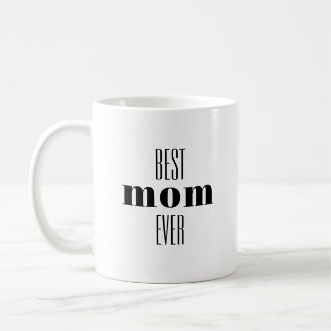 Caneca De Café Melhor Mãe Alguma Vez Típica Mug (Esquerda)