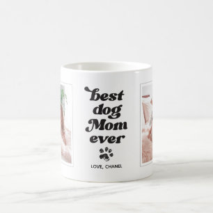 Caneca De Café Melhor Mãe de Cachorro Alguma Vez Personalizada Fo