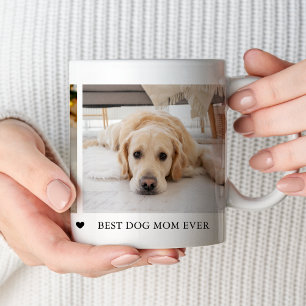 Caneca De Café Melhor Mãe de Cachorro de Todos os Tempos Colagem