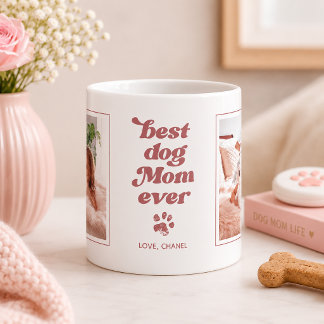 Caneca De Café Melhor Mãe de Cachorro de Todos os Tempos | Foto P
