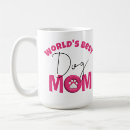 Caneca De Café Melhor Mãe de Cachorro do Mundo