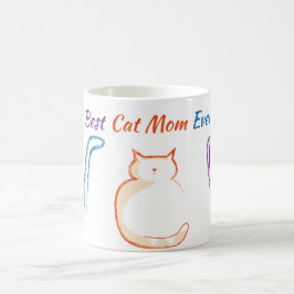Caneca De Café Melhor Mãe De Gato