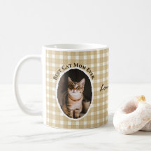Melhor Mãe de Gato de Sempre Personalizado Diverti
