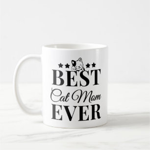 Caneca De Café Melhor Mãe de Gato de Todos - Mãe de Gato
