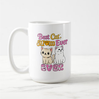 Caneca De Café Melhor mãe de gato de todos os tempos