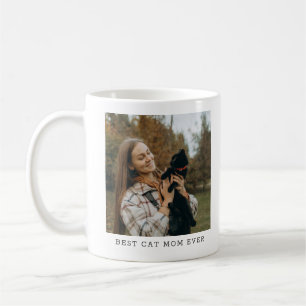 Caneca De Café Melhor Mãe de Gato de Todos os Tempos Presente Per