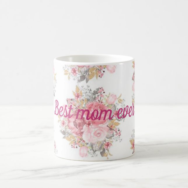 Caneca De Café Melhor mãe de sempre (Centro)