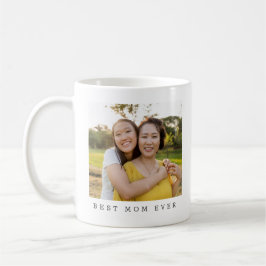 Caneca De Café Melhor Mãe de Todos Foto Completa Personalizada