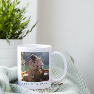 Caneca De Café Melhor Mãe de Todos Foto Completa Personalizável 