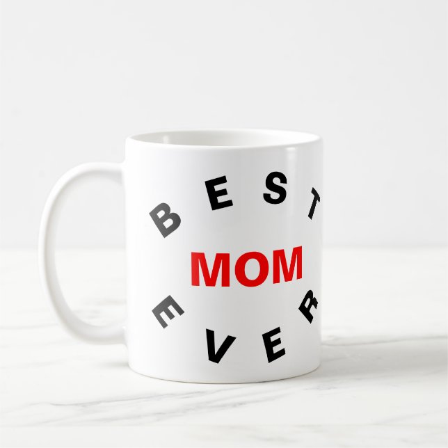 Caneca De Café Melhor Mãe de Todos os Tempos (Esquerda)