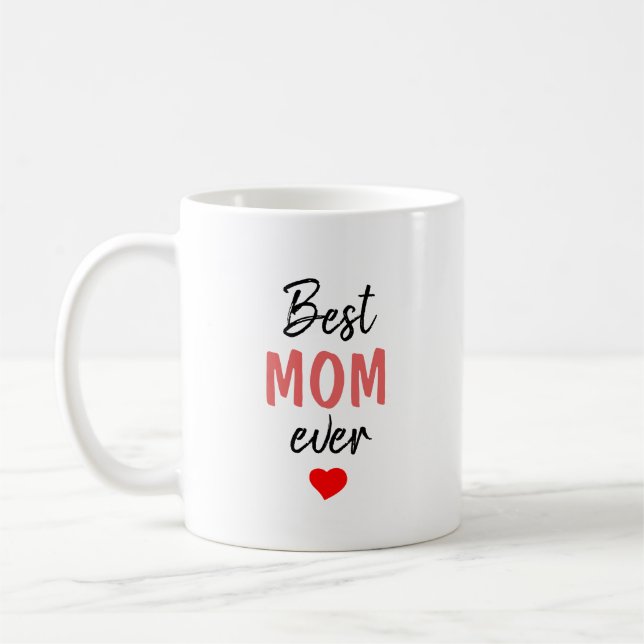 Caneca De Café Melhor Mãe de Todos os Tempos (Esquerda)