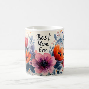 Caneca De Café Melhor Mãe de Todos os Tempos Presente Elegante de