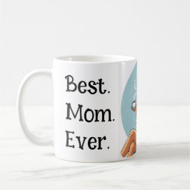 Caneca De Café Melhor. Mãe. Do mundo.
