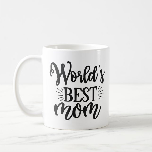 Caneca De Café Melhor mãe do mundo (Esquerda)