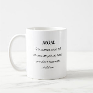 Caneca De Café Melhor Mãe do Mundo Arte Floral em Árvore