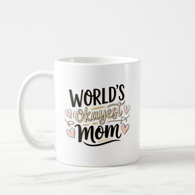 Caneca De Café Melhor Mãe do Mundo Não (Esquerda)