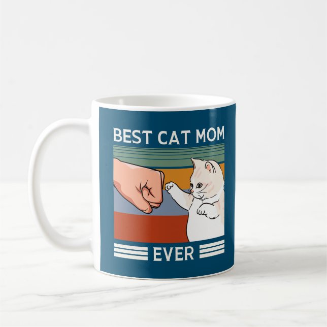CANECA DE CAFÉ MELHOR MÃE GATO DE TODOS OS MOMENTOS (Esquerda)