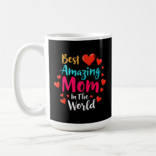 Caneca De Café Melhor Mãe Incrível Do Mundo Presente Para A Mãe