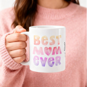 Caneca De Café Melhor Mãe Já Personalizada Mug