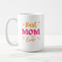 Melhor mãe no Mundo Mug - Presente Bonito para Mãe