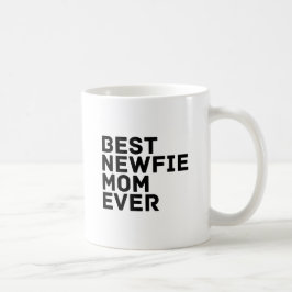 Caneca De Café Melhor Mãe Nova de Todos - Cão da Terra Nova