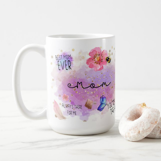 Caneca De Café Melhor Mãe Nunca (Com Donut)