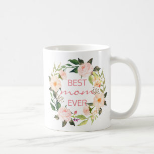 Caneca De Café MELHOR MÃE NUNCA/Dia de as mães/Aniversário/Cor