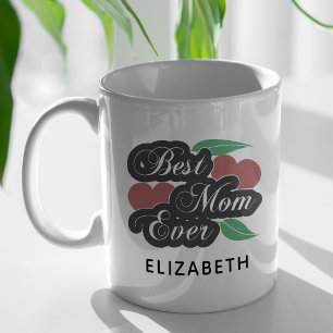 Caneca De Café Melhor Mãe Nunca Moderna Dia de as mães de manuten