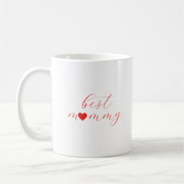 Caneca De Café Melhor Mamãe, Presente do Dia das Mães, Mamãe