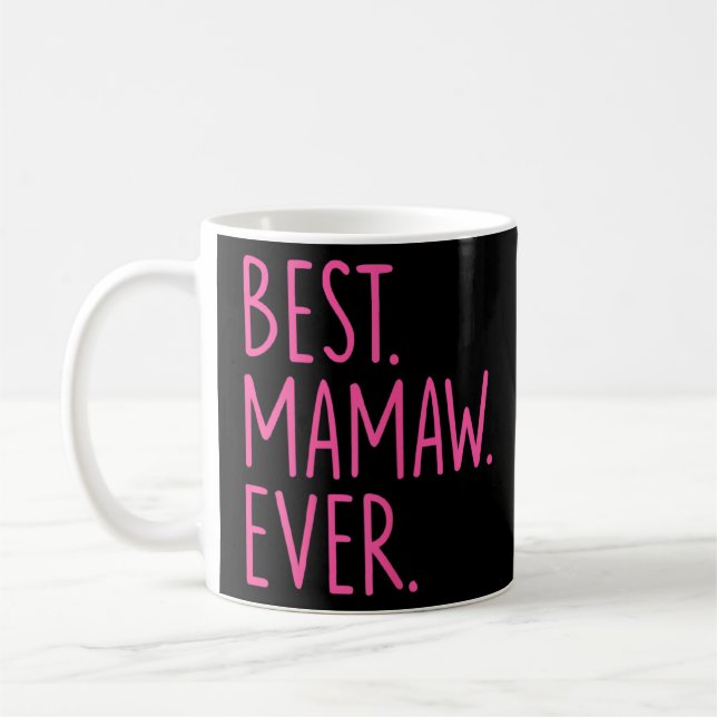 Caneca De Café Melhor Mamaw Rosa (Esquerda)