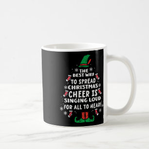 Caneca De Café Melhor Maneira de Espalhar Alegria de Natal Divers