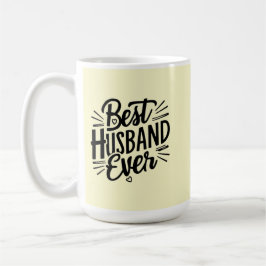 Caneca De Café Melhor marido de todos
