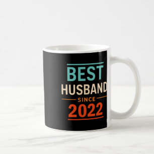 Caneca De Café Melhor Marido Desde 2022 2º Aniversário de Casamen