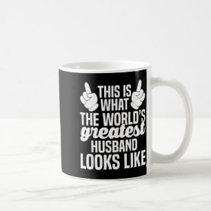 Caneca De Café Melhor marido do mundo _ marido de todos os tempos