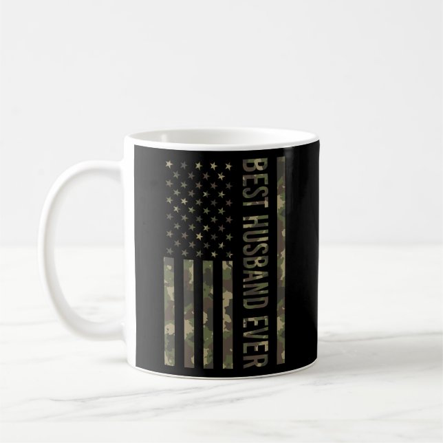 Caneca De Café Melhor Marido Do Mundo Para Dia de os pais America (Esquerda)