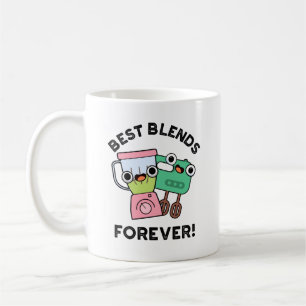 Caneca De Café Melhor mistura para trocadilho BFF bonito