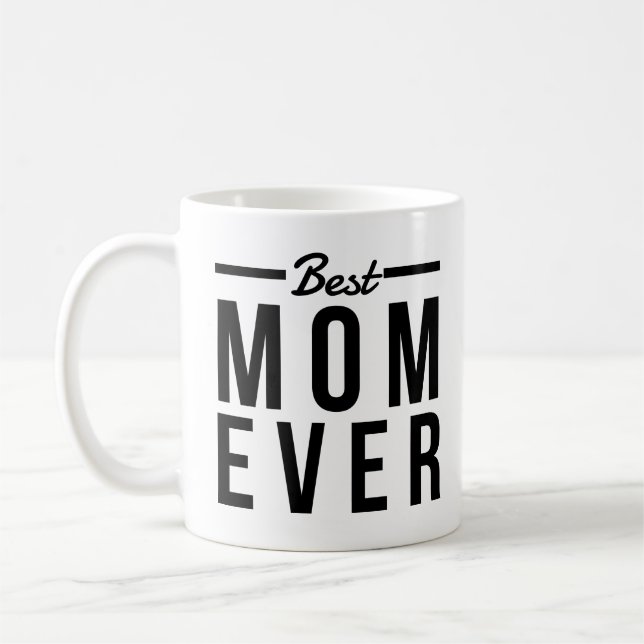 Caneca De Café Melhor MOM de sempre (Esquerda)