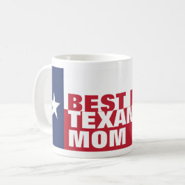 Caneca De Café Melhor MOM TEXAN nunca
