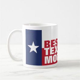 Caneca De Café Melhor MOM TEXAN nunca