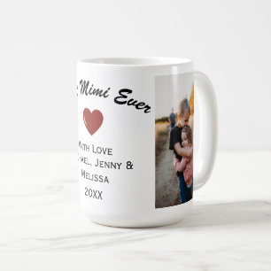 Caneca De Café Melhor Mug De Café Avô Com Duas Fotos