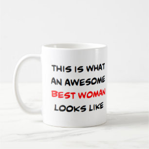 Caneca De Café melhor mulher, incrível