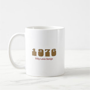 Caneca De Café Melhor Música de 1976 Por Ano