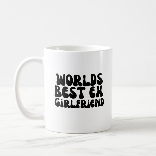 Caneca De Café Melhor Namorada do mundo (Esquerda)