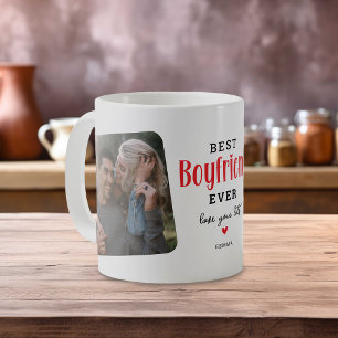 Caneca De Café Melhor NAMORADO de Todos os Tempos 2 Foto Presente
