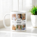 Caneca De Café Melhor Não Nunca - Colagem de Fotos para Netos<br><div class="desc">Celebre a "Melhor Nona Nunca" com esta Mug personalizada de café fotográfica para netos. Este presente sincero apresenta uma colagem carinhosamente organizada de fotos queridas capturando momentos especiais, complementada por uma mensagem sincera. Feito de cerâmica de alta qualidade, ele é seguro para a conveniência e a durabilidade tanto para micro-ondas...</div>