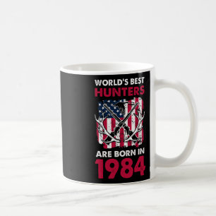 Caneca De Café Melhor Nascer De Caçadores Em 1984 Caçando Deer Am