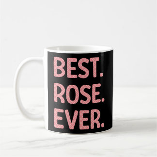 Caneca De Café Melhor nome de Rosa Rosa