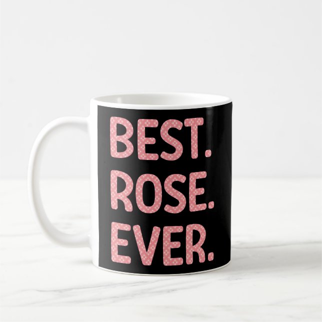 Caneca De Café Melhor nome de Rosa Rosa (Esquerda)