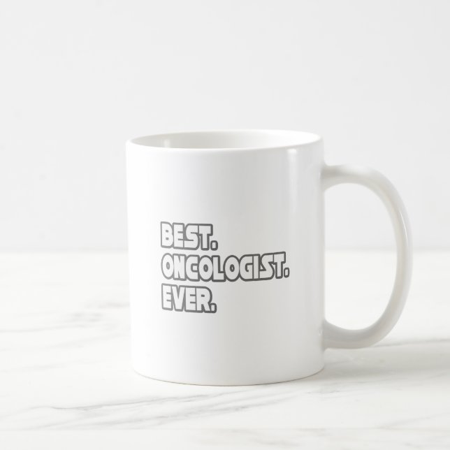 Caneca De Café Melhor Oncologista de Sempre (Direita)