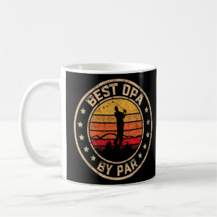 Caneca De Café Melhor Opa Por Golfe De Dia de os pais Par